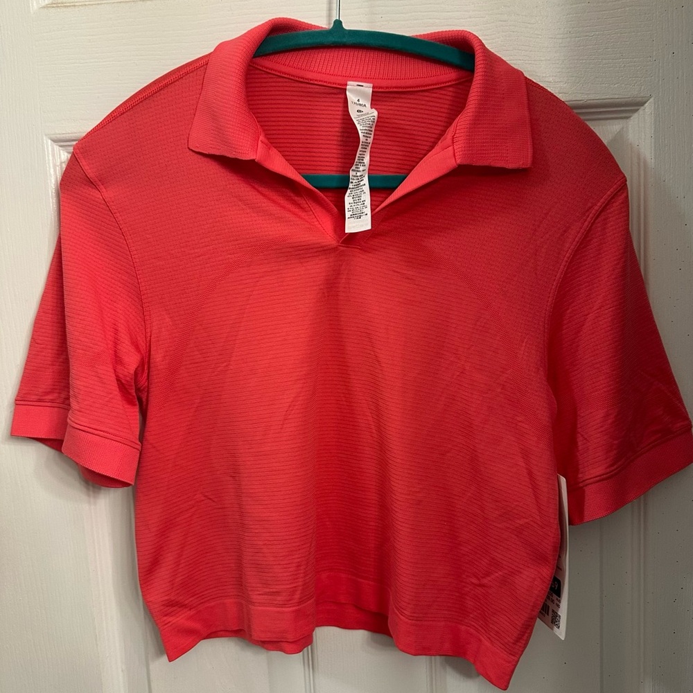 Lululemon swiftly tech relaxed fit polo NWT